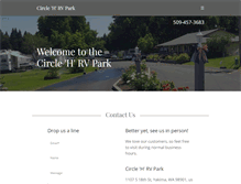 Tablet Screenshot of circlehrvpark.com